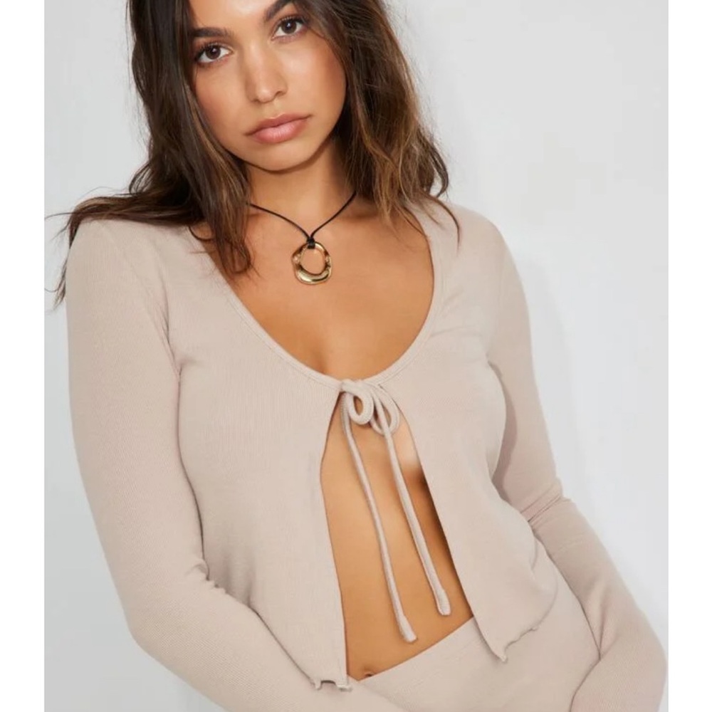 NWT Black Ribbed Cardigan